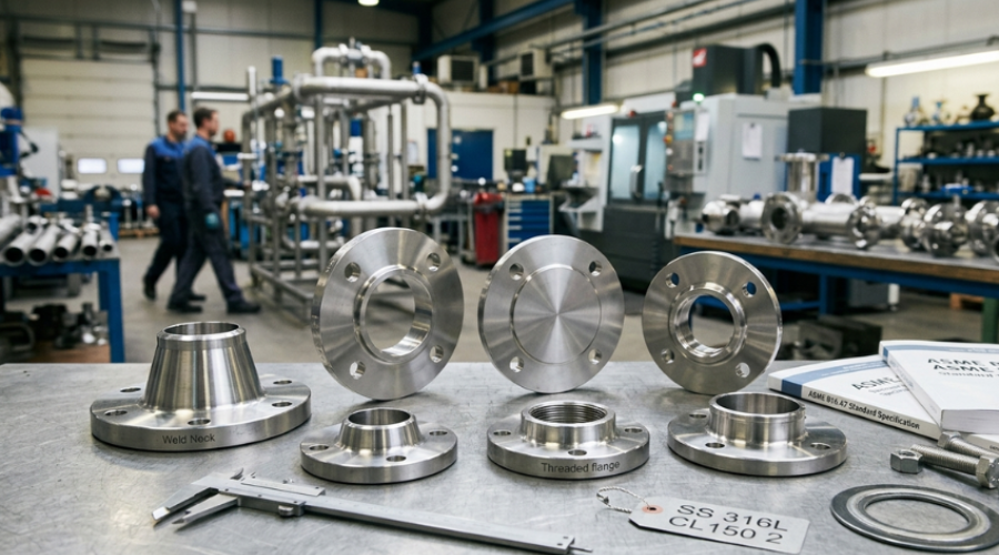 A Buyer's Guide to Stainless Steel Flanges | Platinum Metals